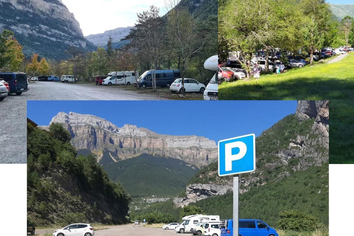 Carte parking Parc National d'Ordesa